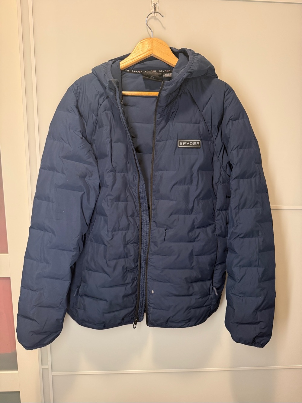 CLEARANCE 4/$15💸 Spyder Men’s Navy Hooded Down Puffer Jacket